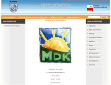 Tablet Screenshot of mdk.bip.edukacja.rybnik.eu
